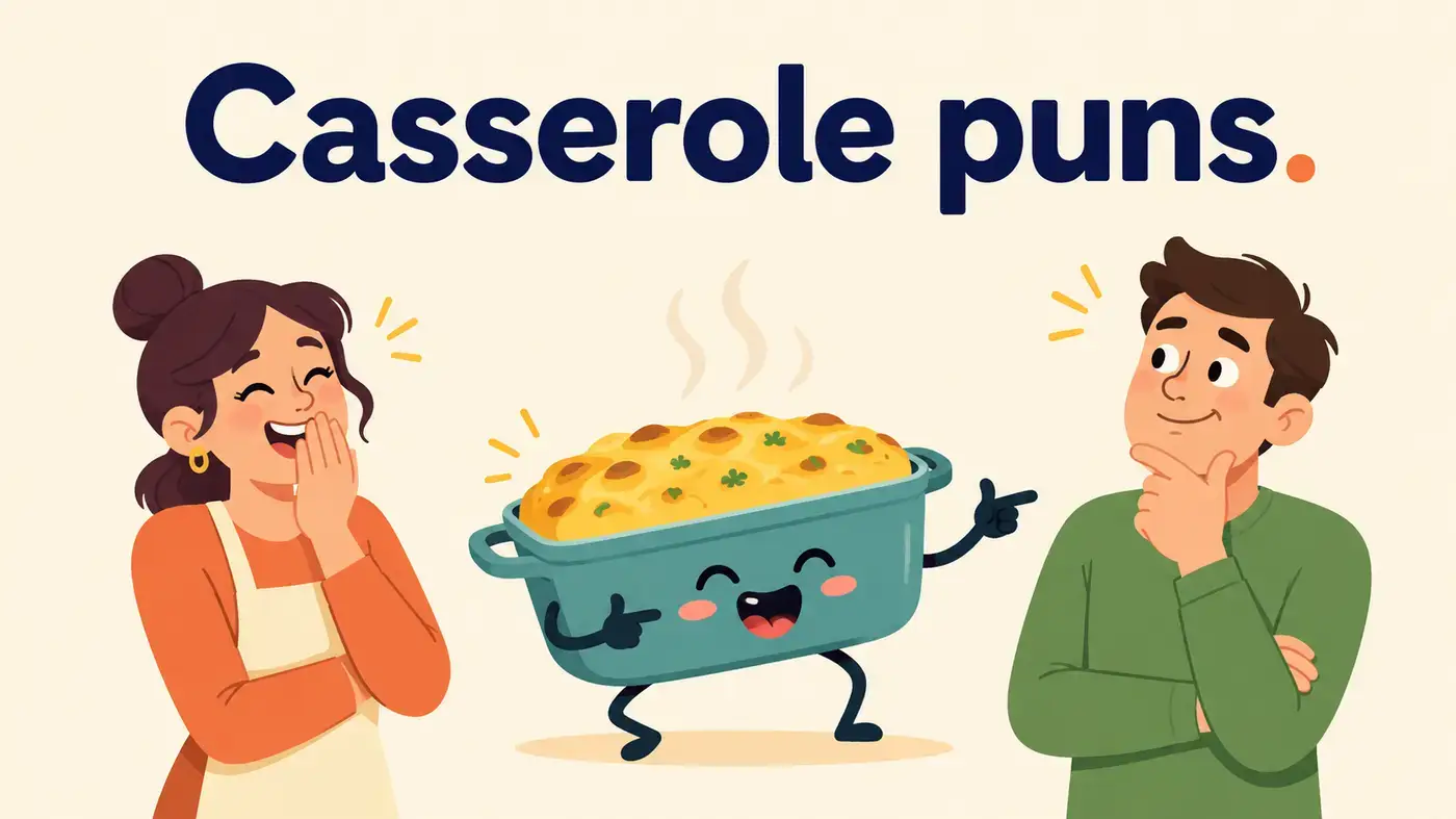 Casserole puns