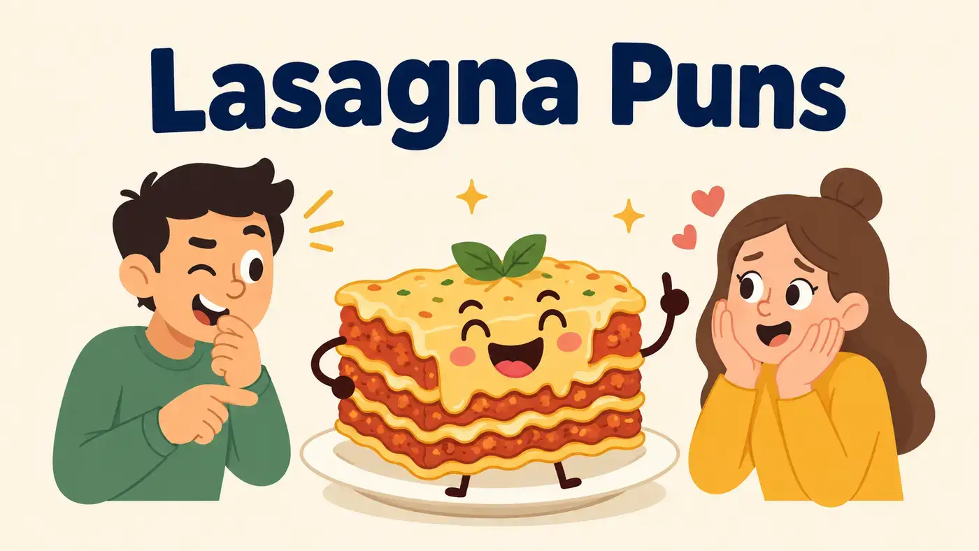 Lasagna Puns