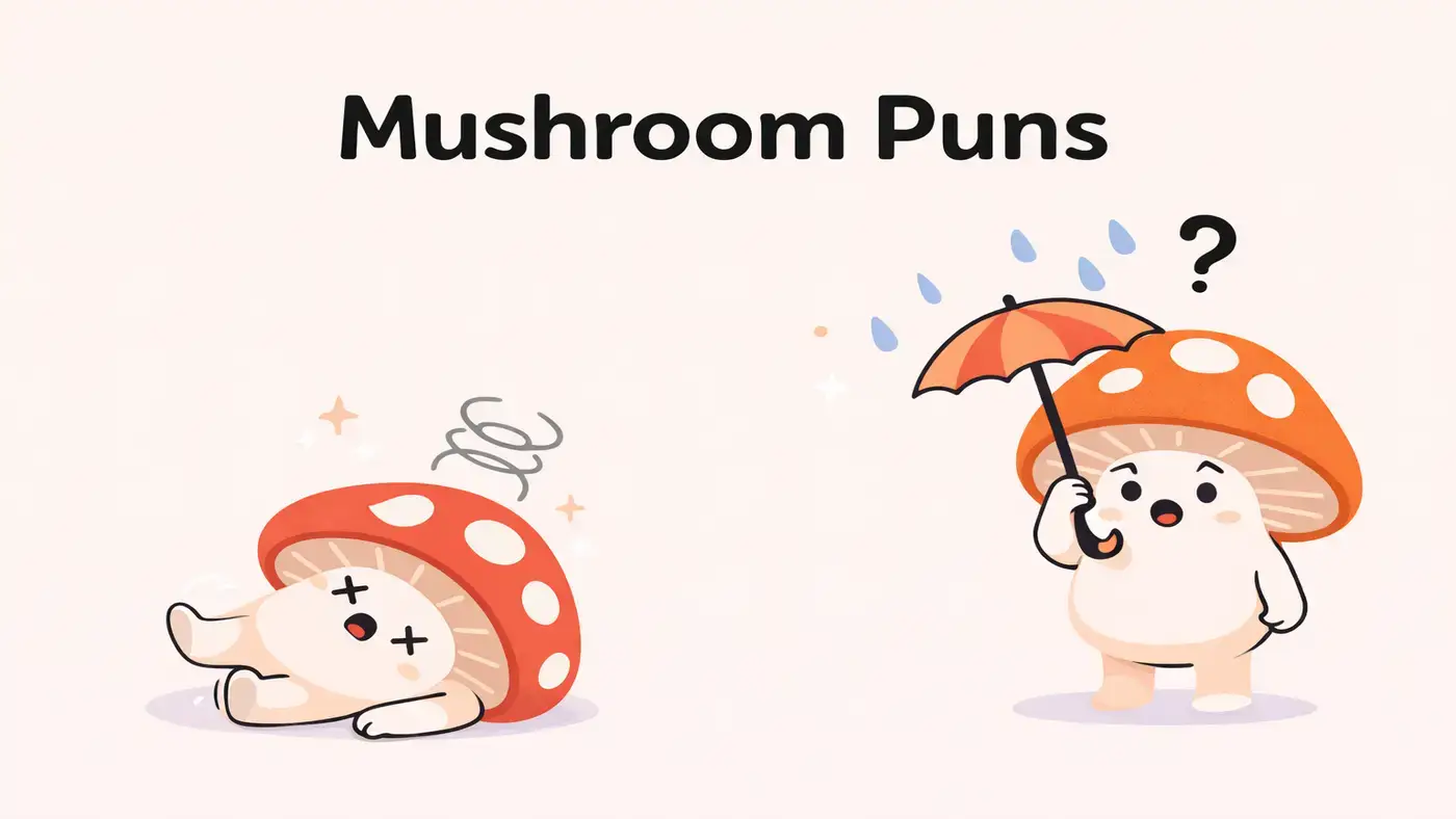 Mushroom Puns
