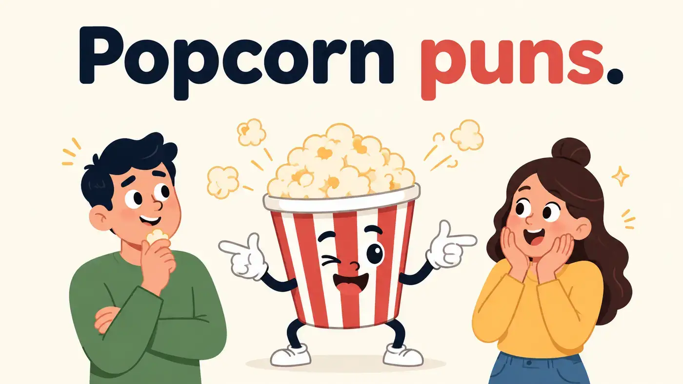 Popcorn puns