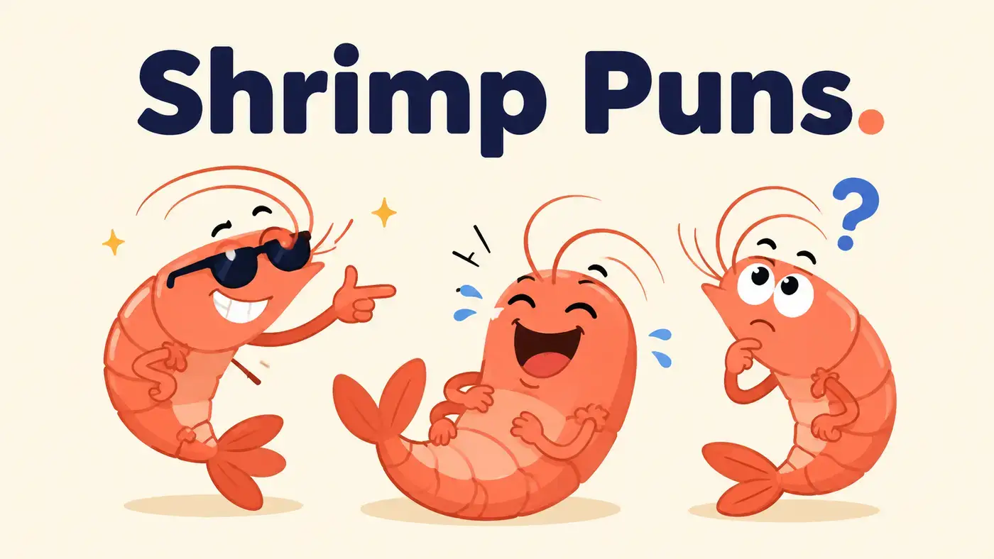 Shrimp Puns