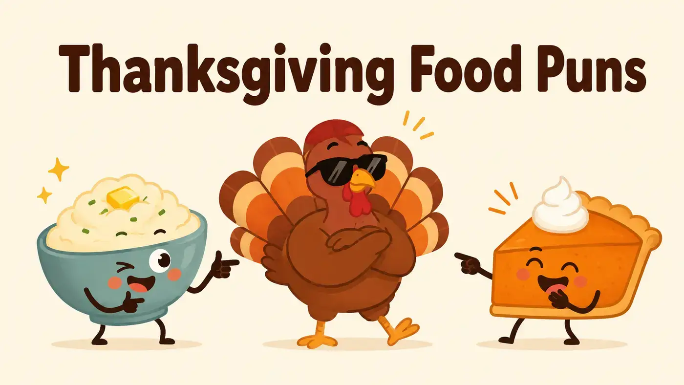 Thanksgiving Food Puns