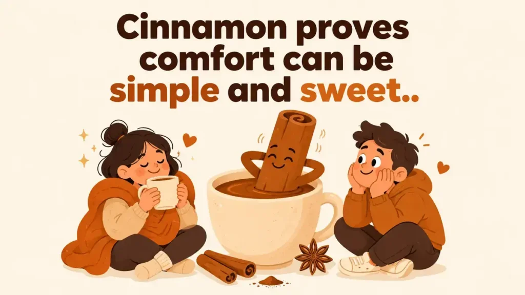 Best cinnamon themed funny quotes