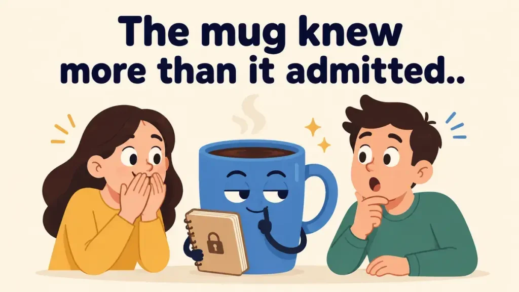 The mug knew more than it admitted.