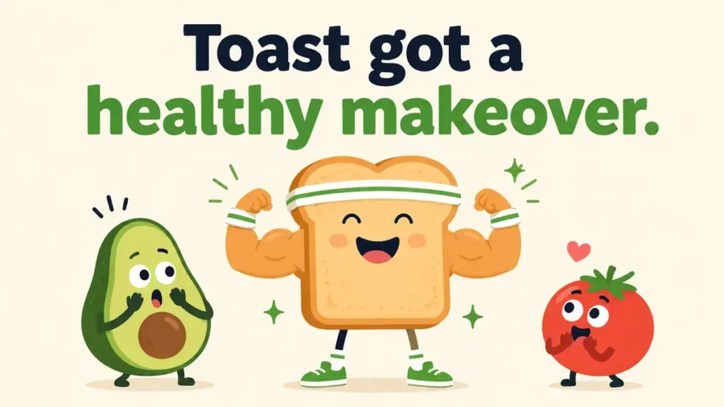 Toast got a healthy makeover.