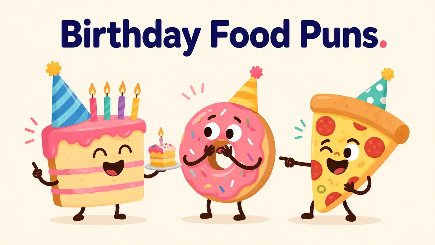 Birthday Food Puns