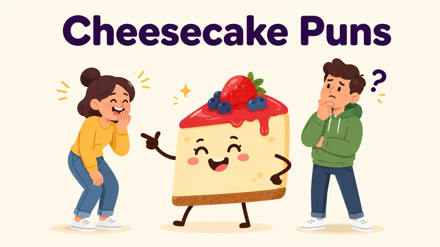 Cheesecake Puns