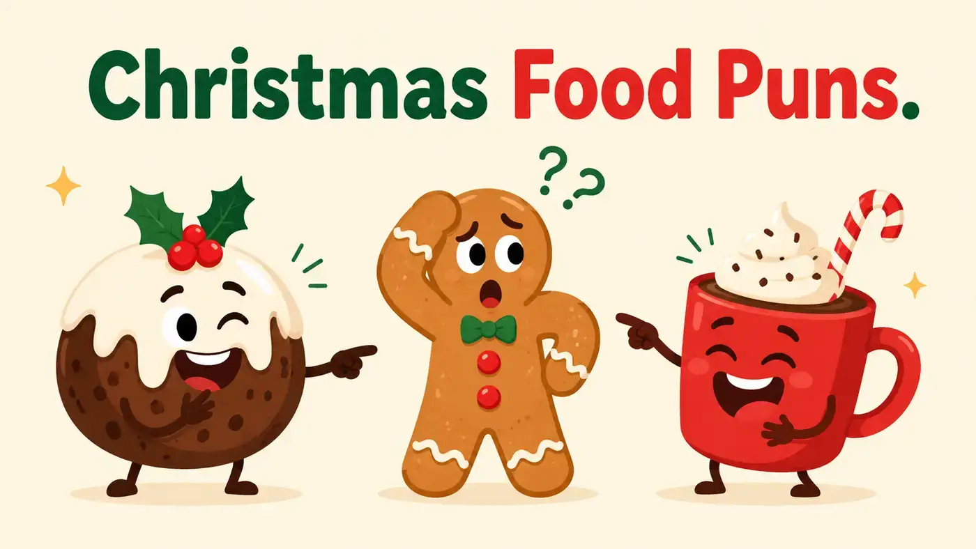 Christmas Food Puns