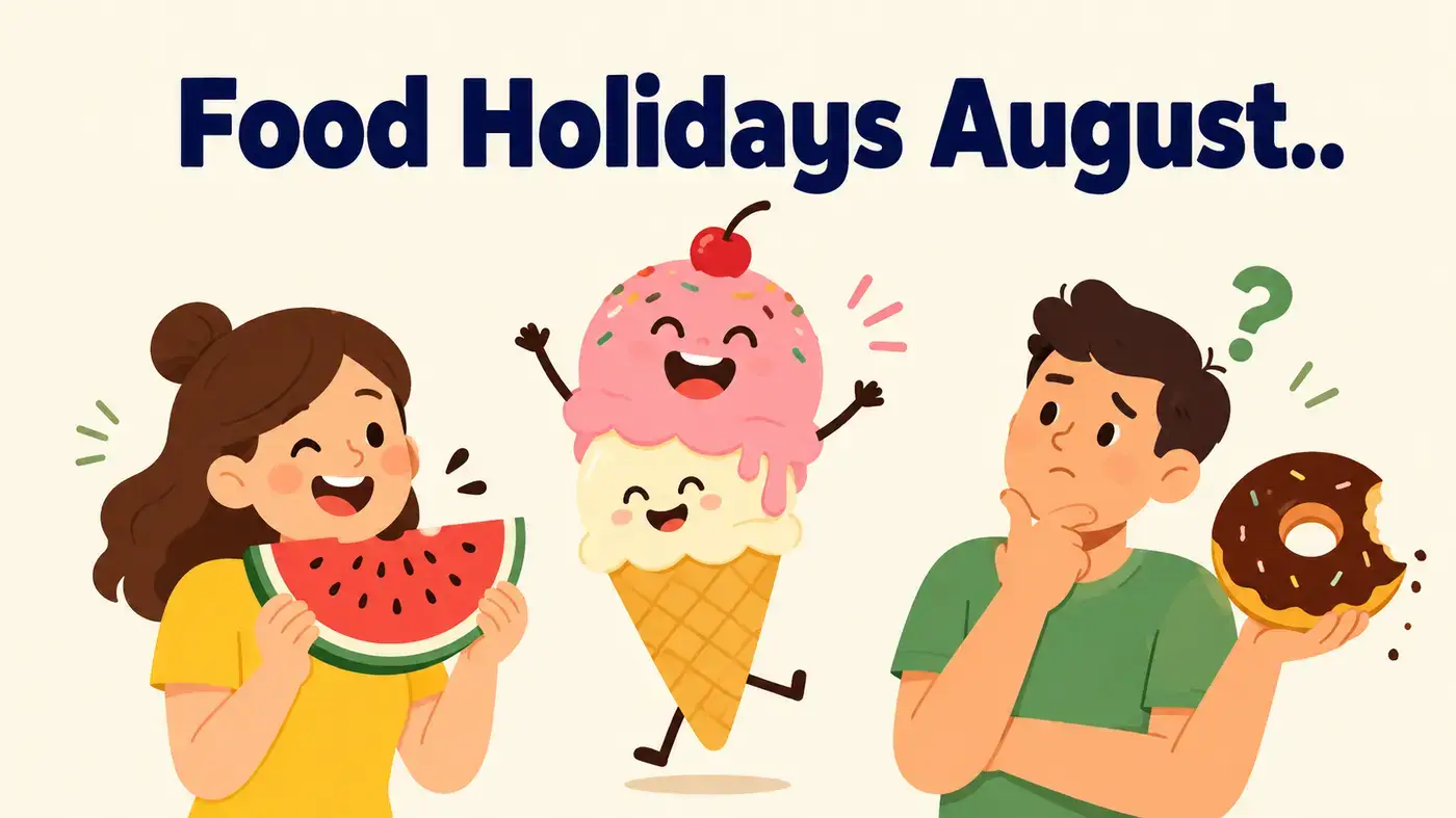 Food Holidays August