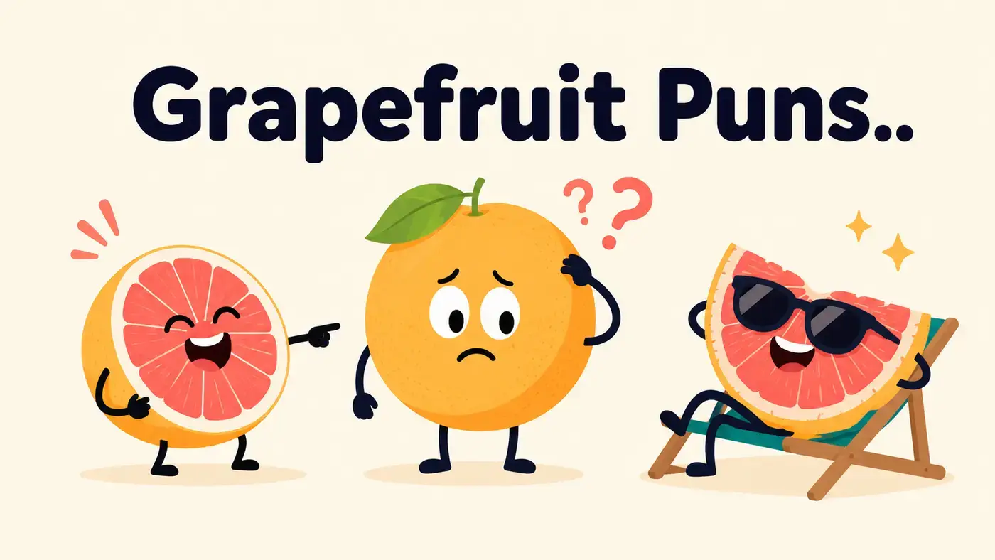 Grapefruit Puns