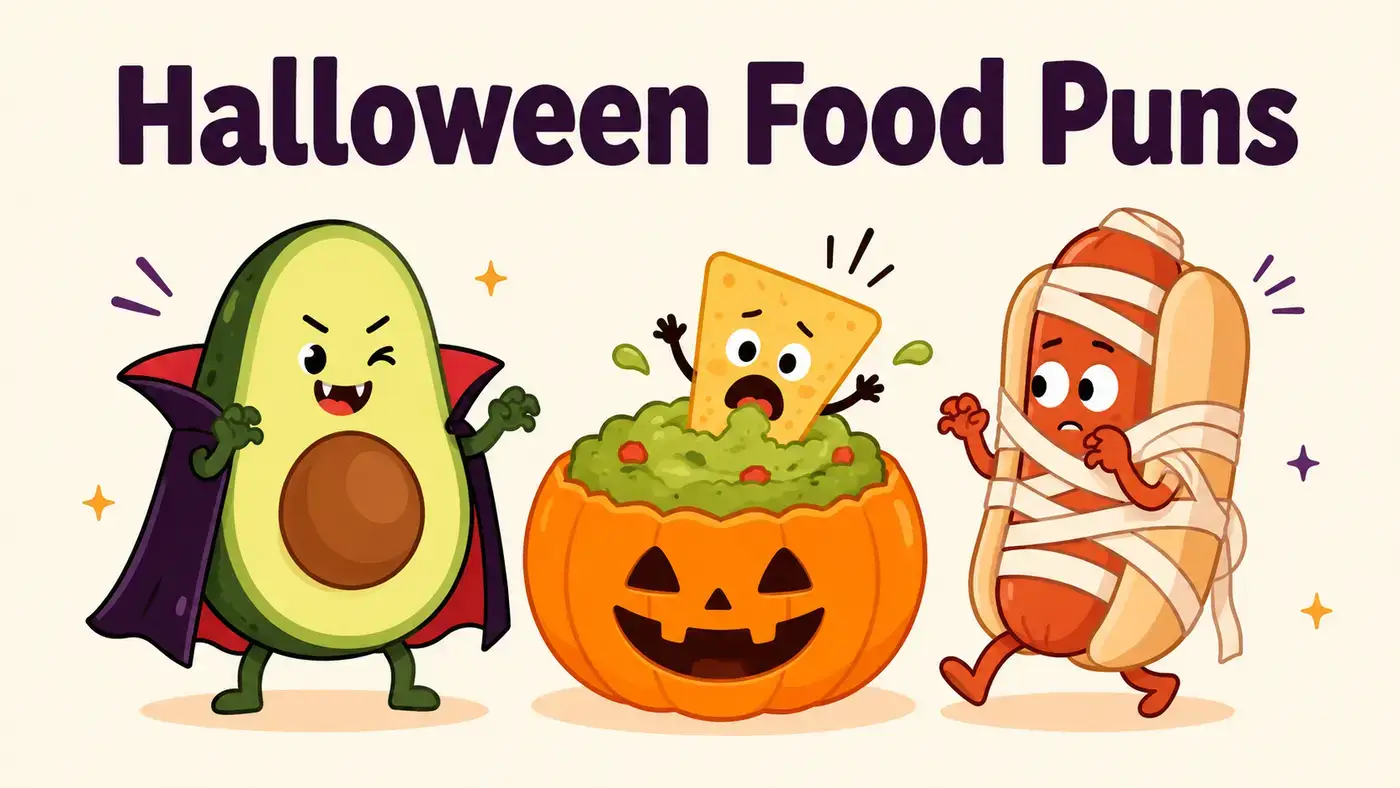 Halloween Food Puns