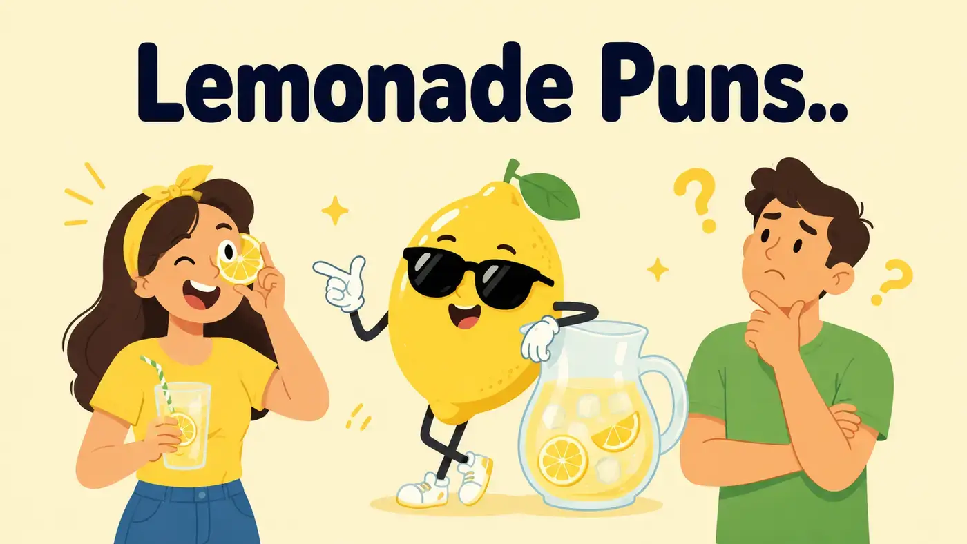 Lemonade Puns