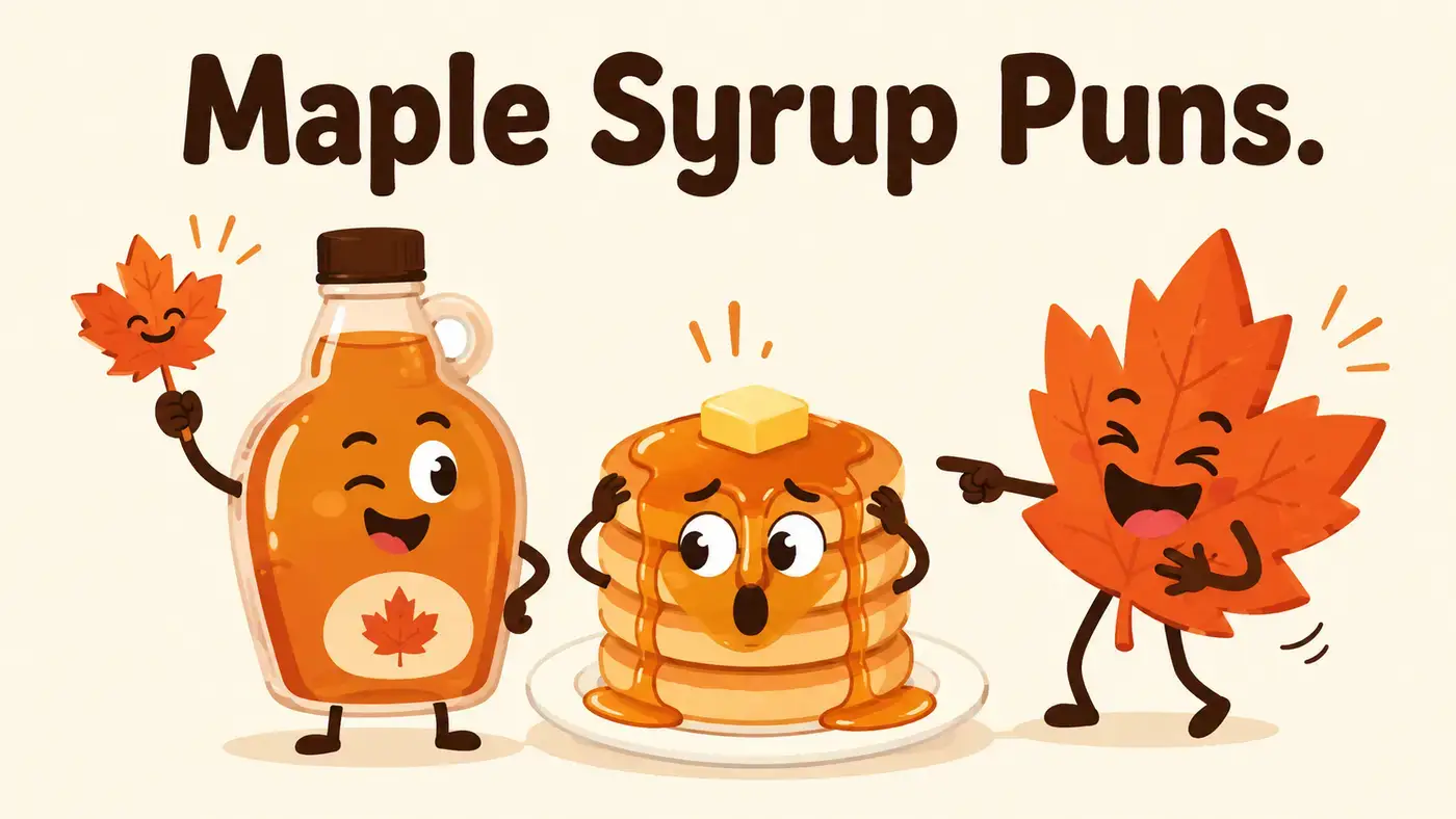 Maple Syrup Puns