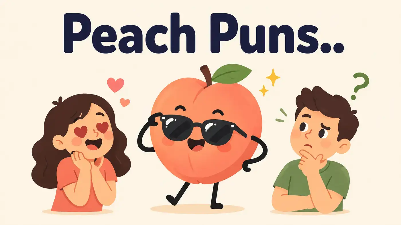 Peach Puns