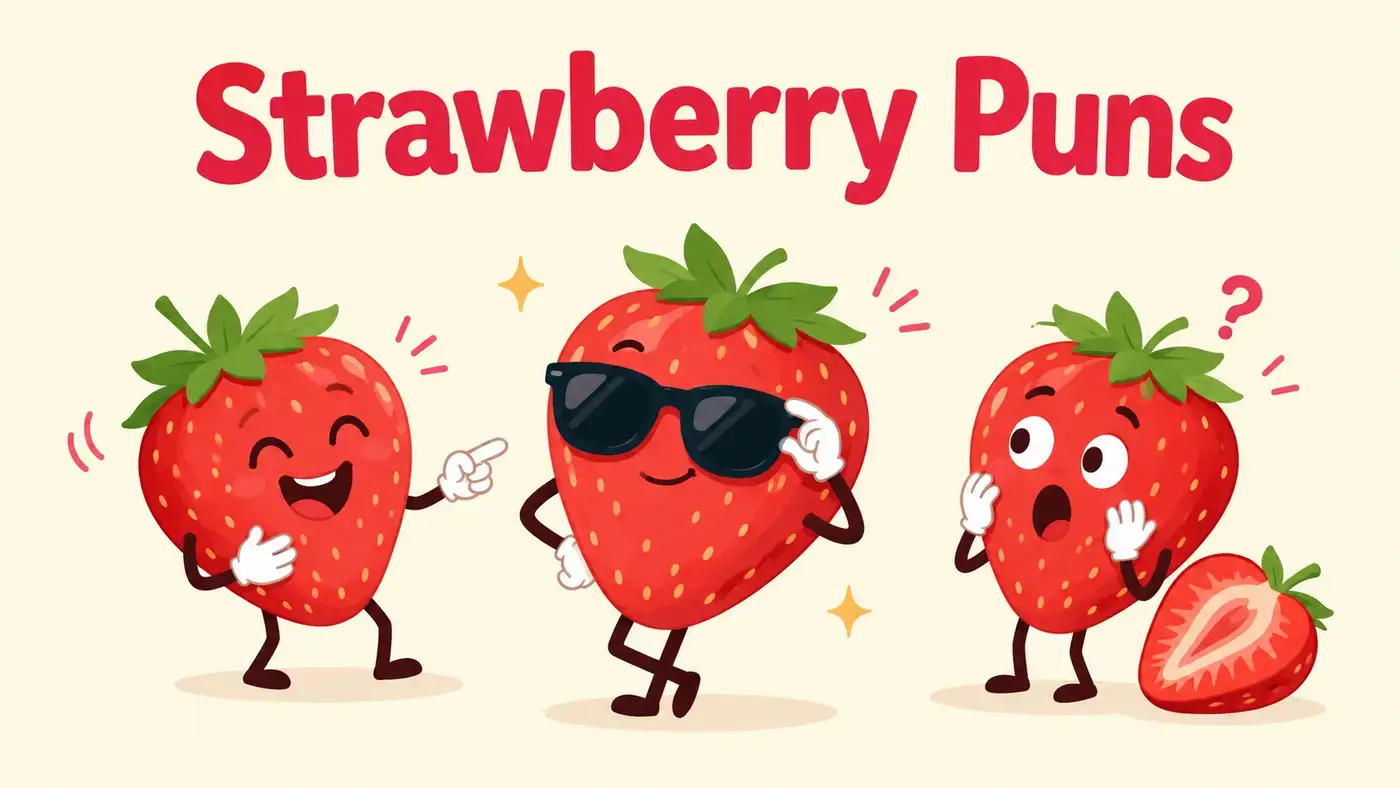 Strawberry Puns