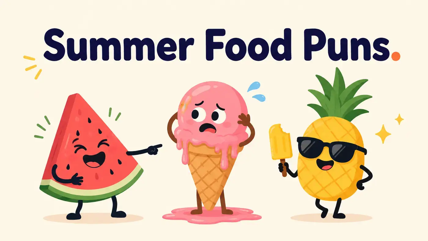 Summer Food Puns