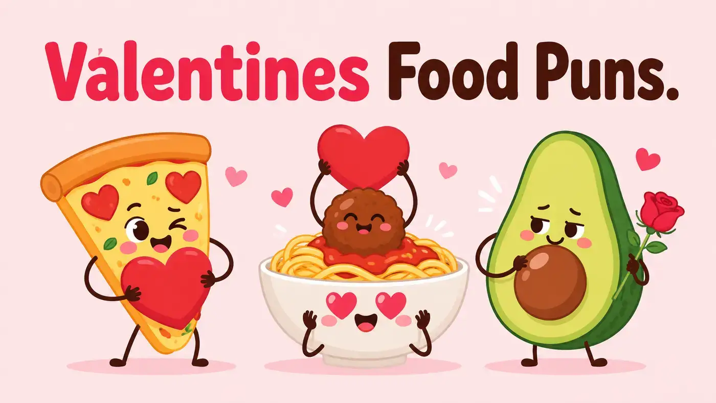 Valentines Food Puns