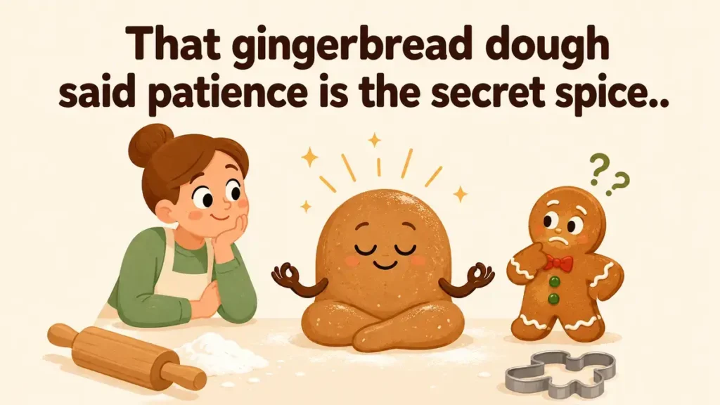 Gingerbread Baking Puns For Kitchen Lovers